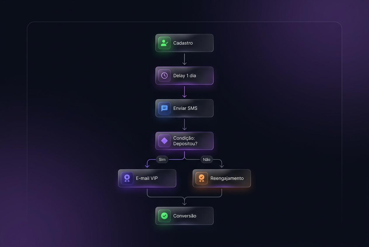 VTRIX Flows — Automação de jornada do jogador